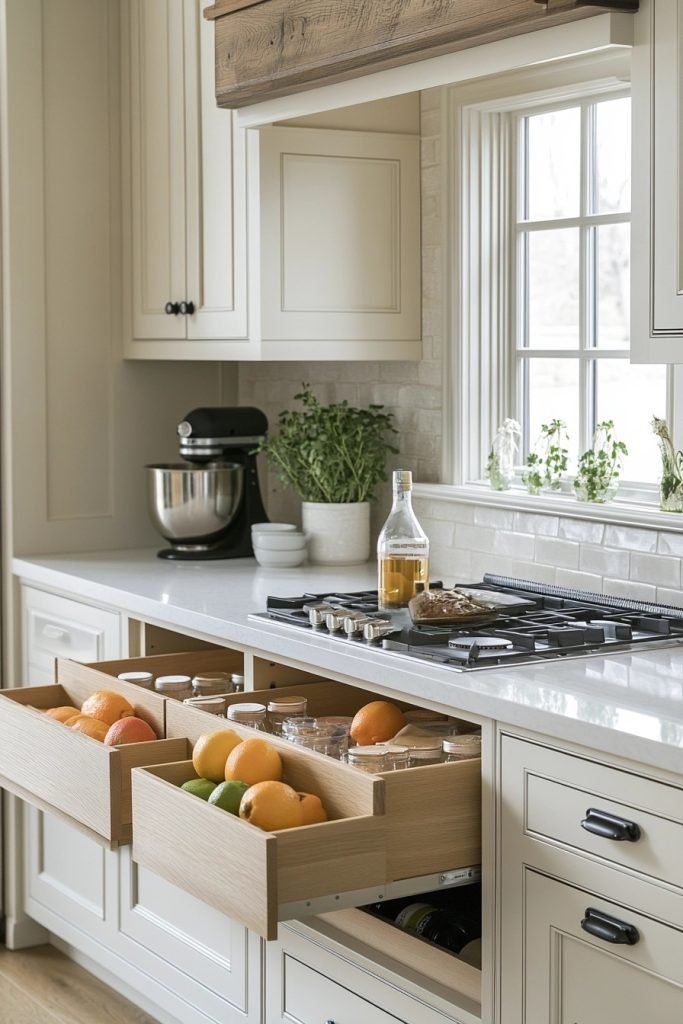 Hidden Storage Haven Kitchen