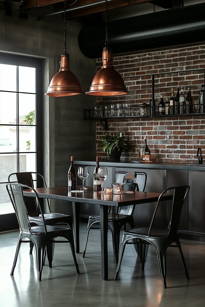 Industrial Minimalistic Dining