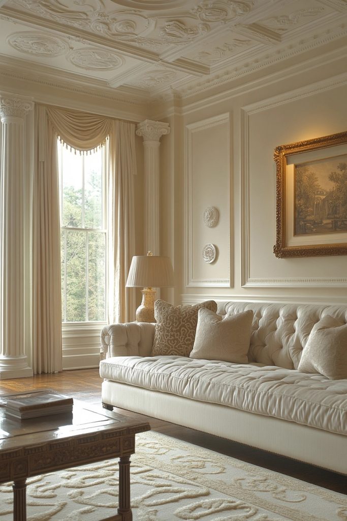 Neoclassical Charm Parlor