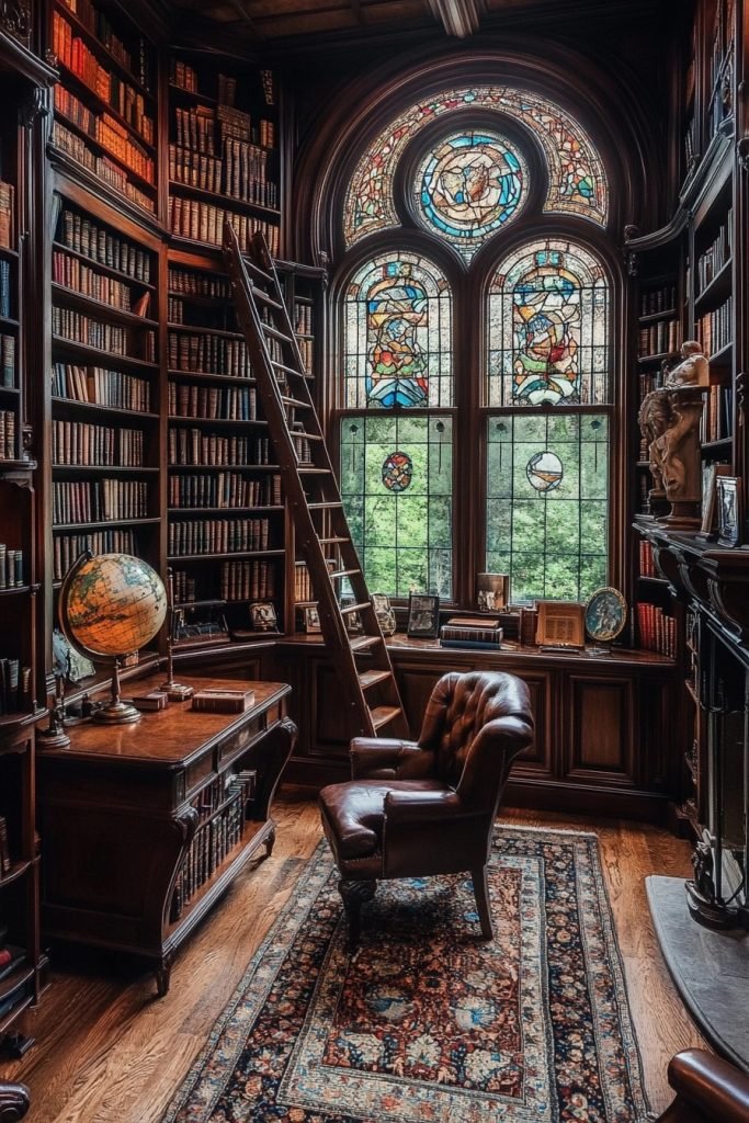 Old-World Library