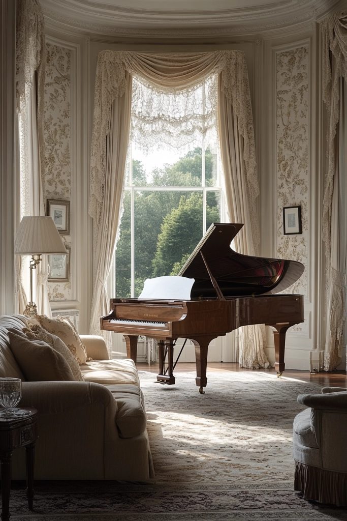 Opulent Edwardian Drawing Room