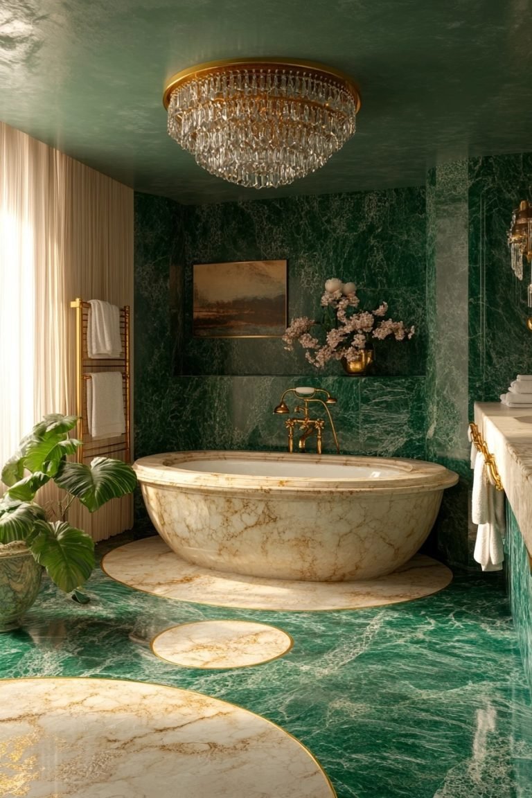 29 Art Deco Bathroom Ideas To Transform Your Space Into A Glamorous ...