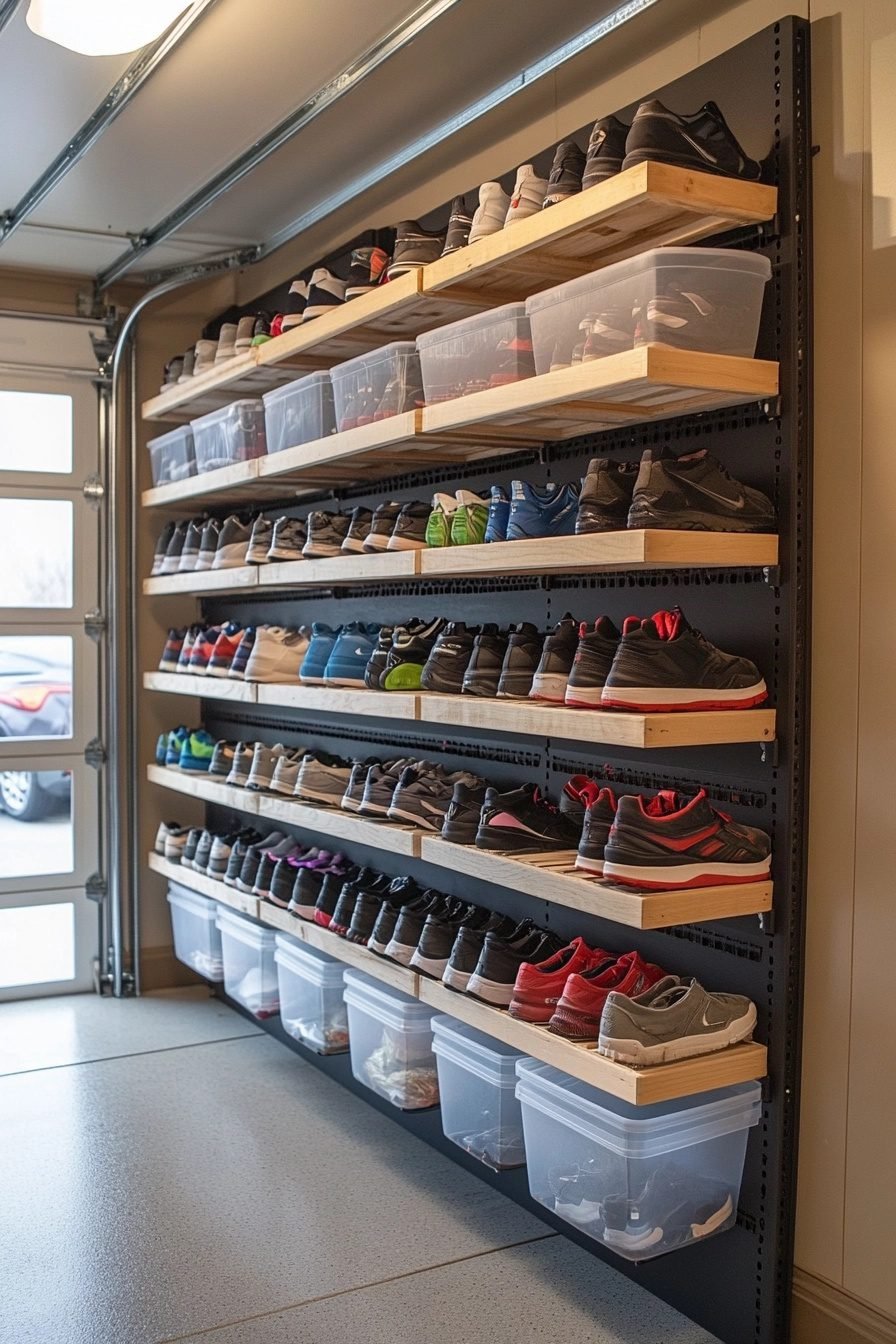 29 Shoe Storage Garage Ideas For A ClutterFree Space Courtneys World