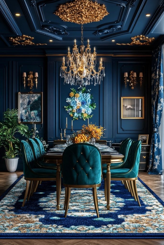 Regal Retro Dining Room