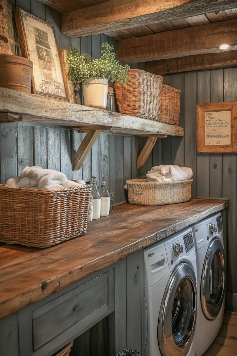 29 Basement Laundry Room Ideas For Ultimate Organization - Courtneys World