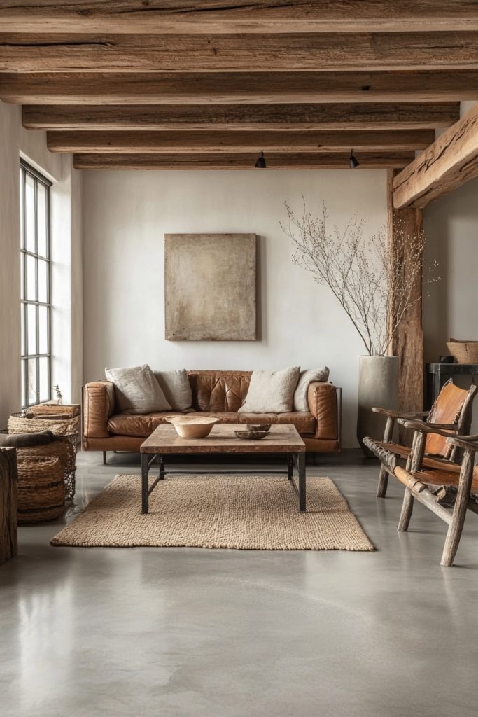 Rustic Minimalist Parlor