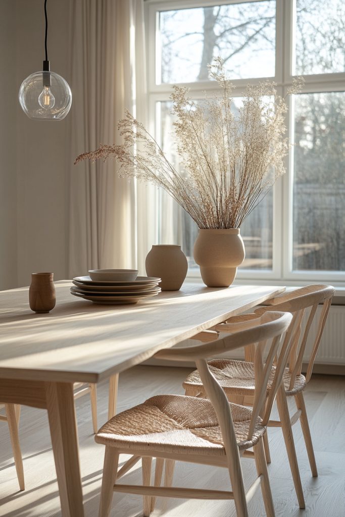 Scandinavian Inspired Dining