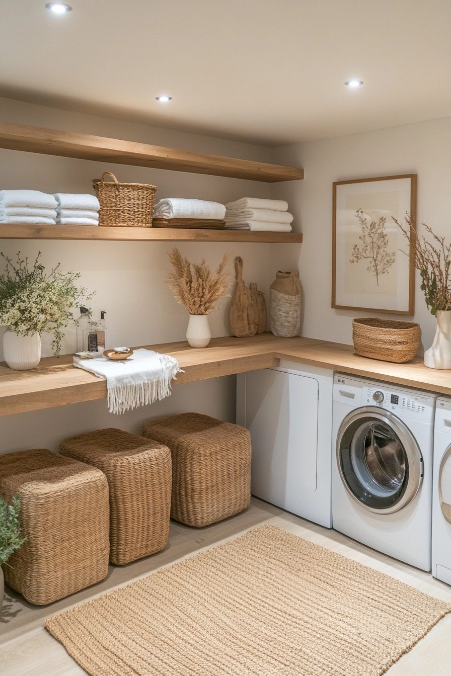 29 Basement Laundry Room Ideas For Ultimate Organization Photo Inspiration