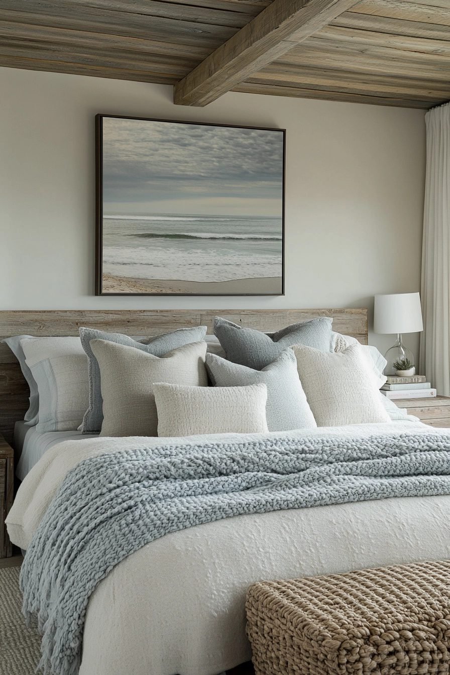 29 Coastal Farmhouse Bedroom Ideas For A Cozy Coastal Retreat ...
