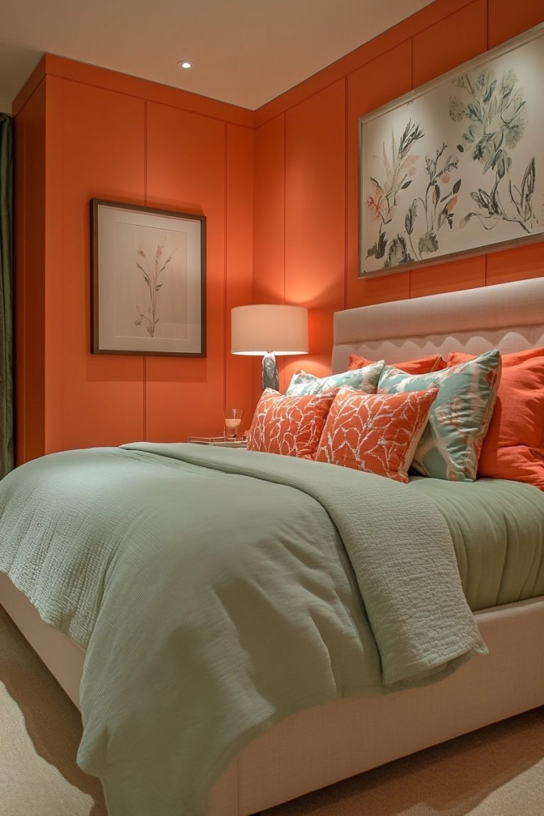 29 Sage Green And Peach Bedroom Ideas For A Chic And Tranquil Vibe ...