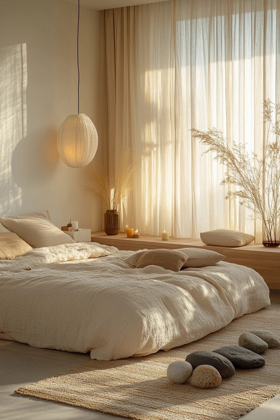 29 Zen Bedroom Ideas For A Minimalist And Serene Space - Courtneys World