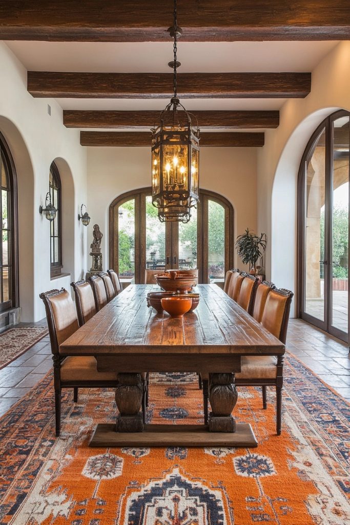 Spanish Revival Dining Space