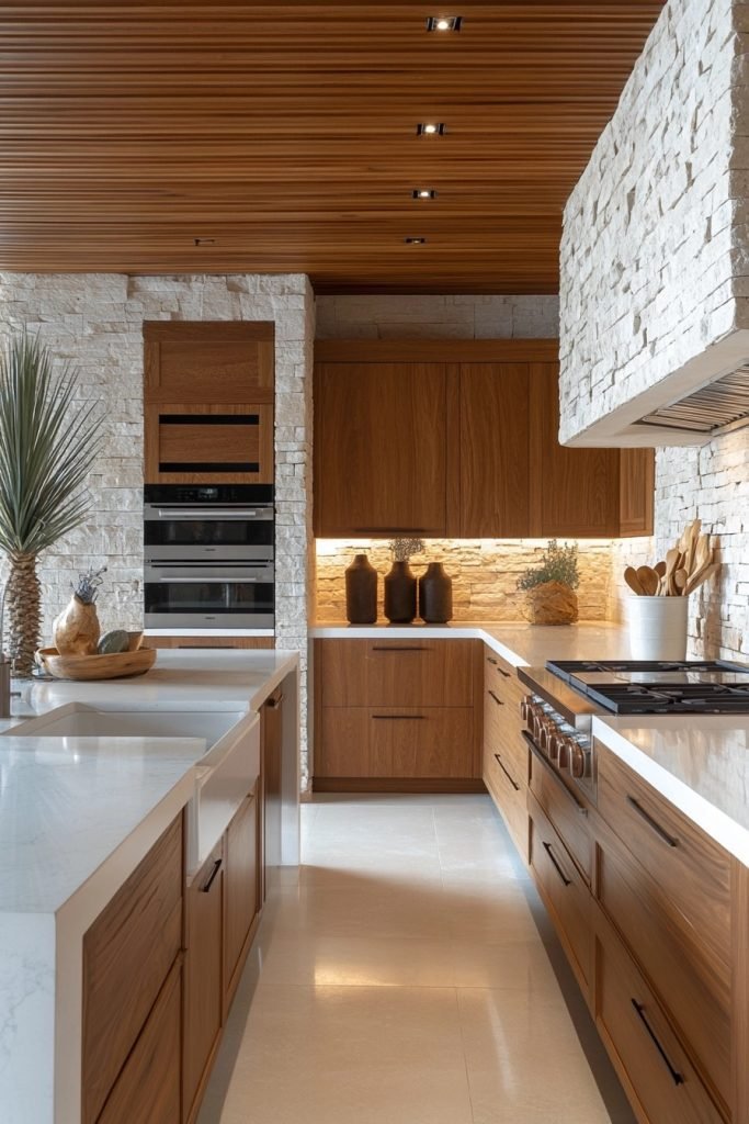 Textured Surfaces Kitchen