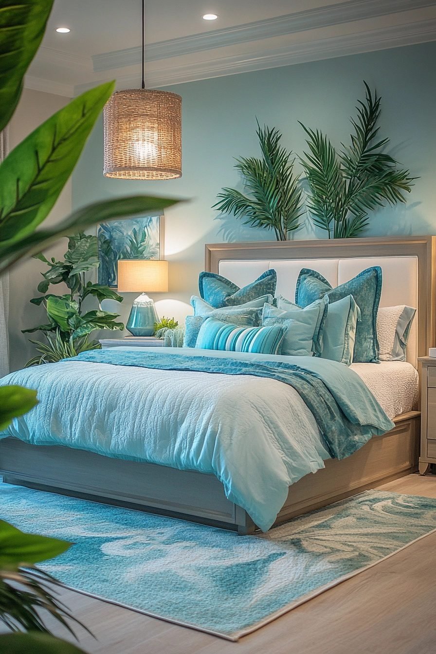 29 Tropical Paradise Bedrooms To Bring Vacation Vibes Home - Courtneys ...