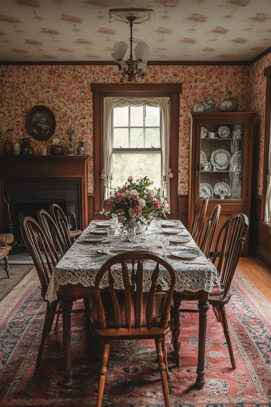 29 Antique Dining Rooms With Vintage Charm And Style - Courtneys World