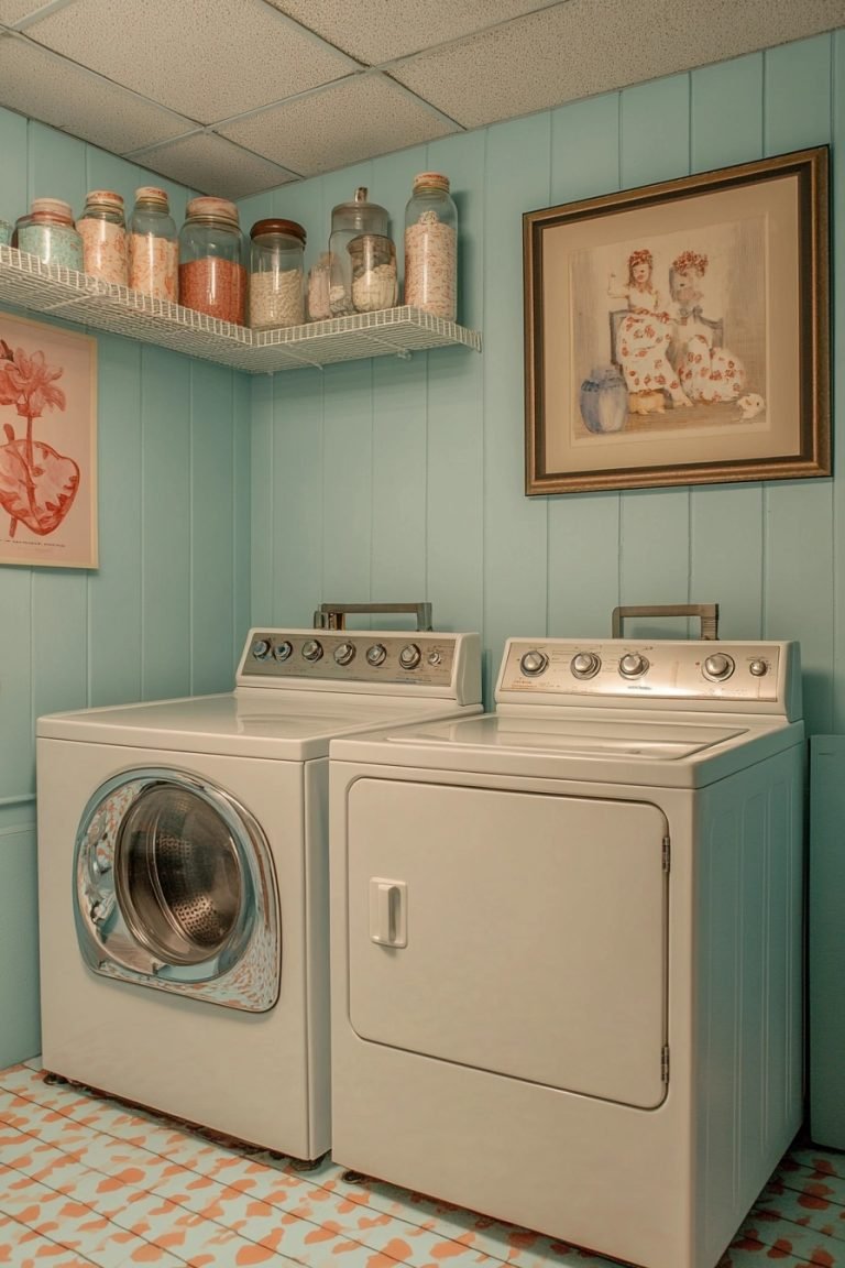 29 Basement Laundry Room Ideas For Ultimate Organization - Courtneys World