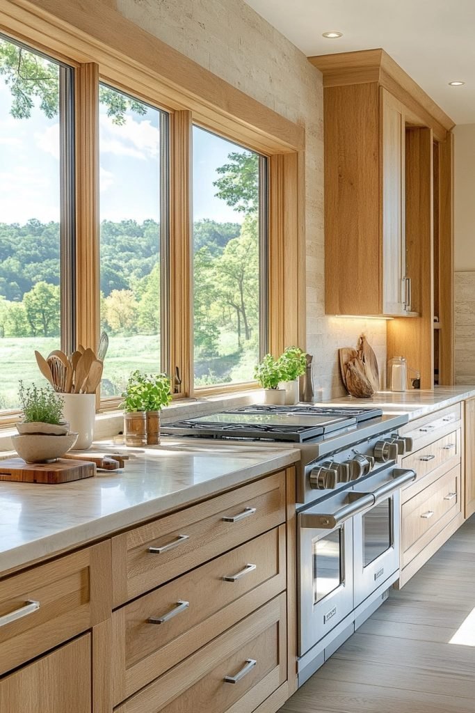 Window-Backsplash Wonder Kitchen
