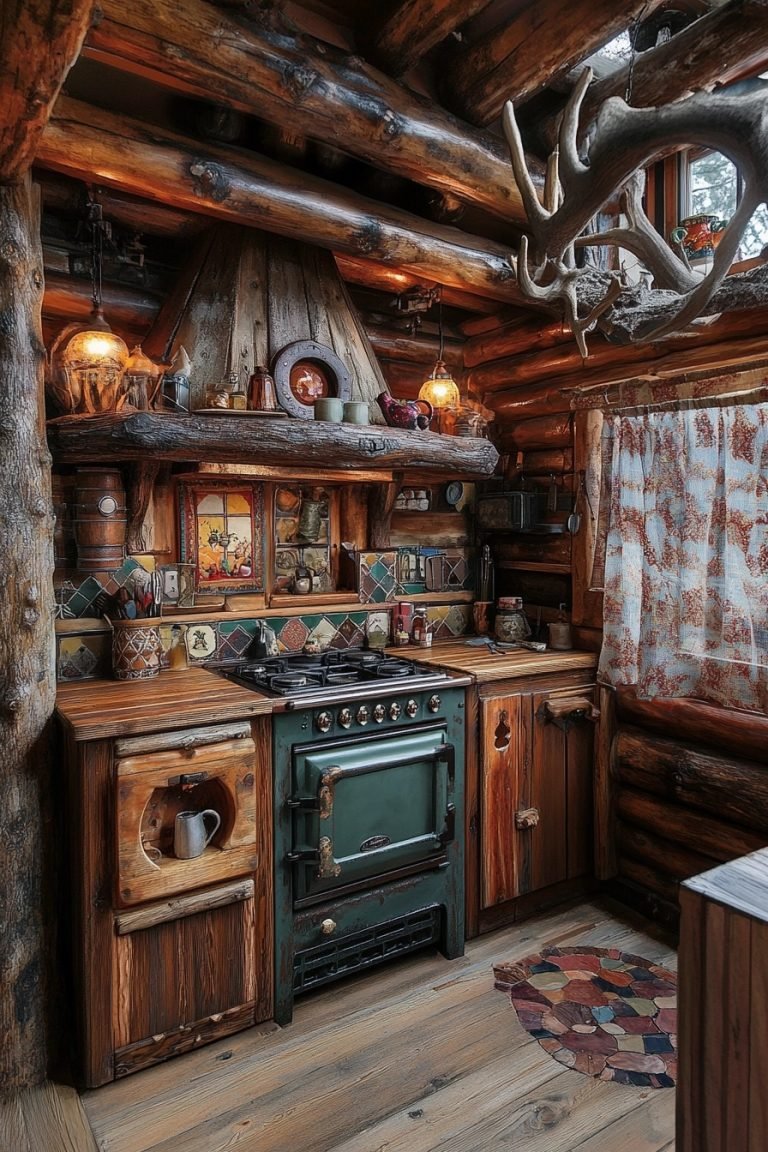 29 Rustic Kitchen Ideas For A Country Vibe - Courtneys World