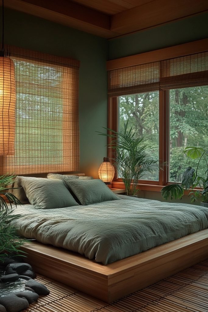 Zen-Inspired Sleep Space