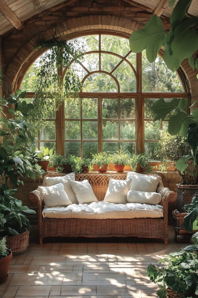 Aged Sunroom Elegance