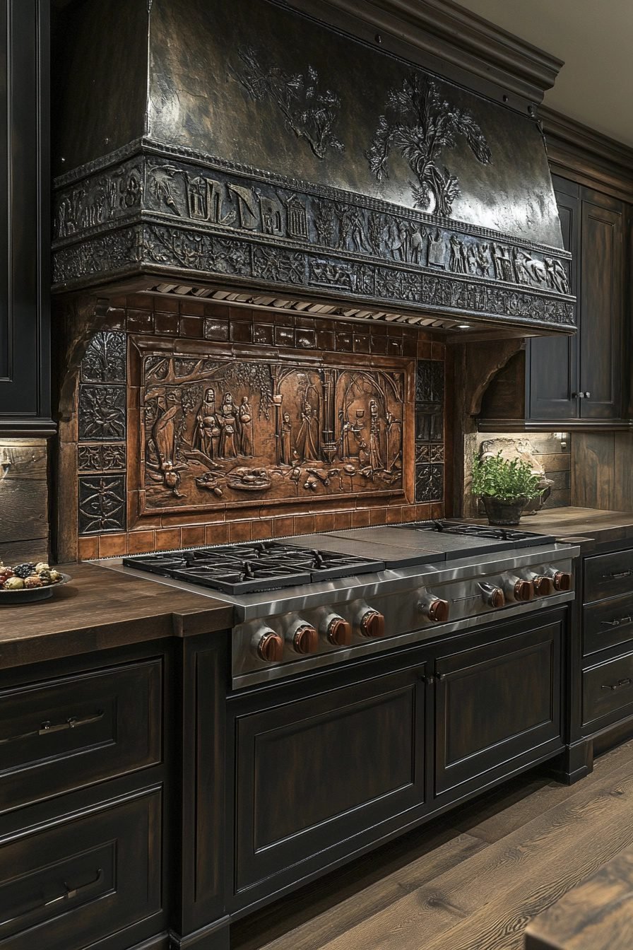 29 Western Gothic Kitchen Ideas For A Unique And Edgy Design