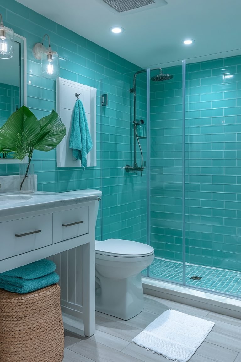 29 Coastal Farmhouse Bathroom Ideas To Enhance Your Home With Coastal