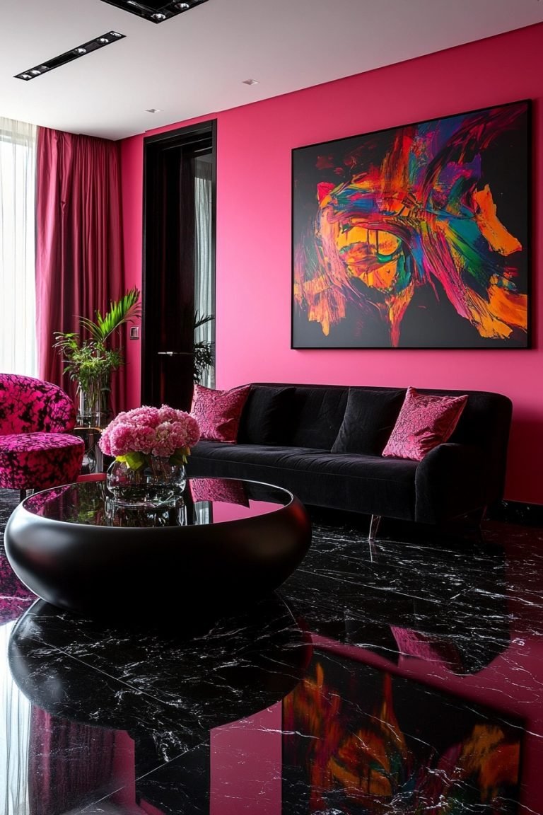 29 Pink Living Room Ideas For A Soft And Feminine Touch - Courtneys World