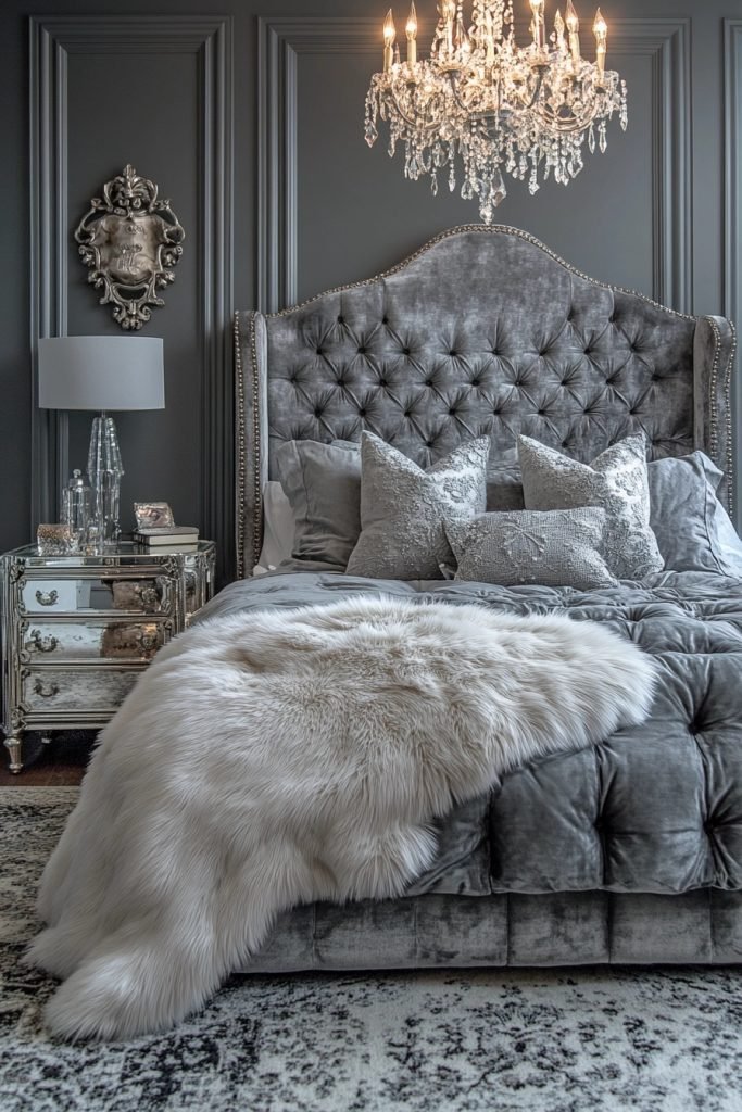 Chic Gray Boho Elegance
