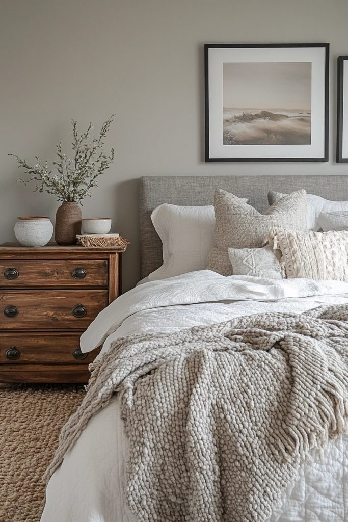 Classic Gray Boho Simplicity