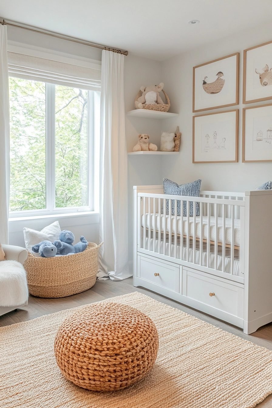 Picture Idea: 29 Tiny Apartment Nursery Ideas To Create A Dreamy Infant