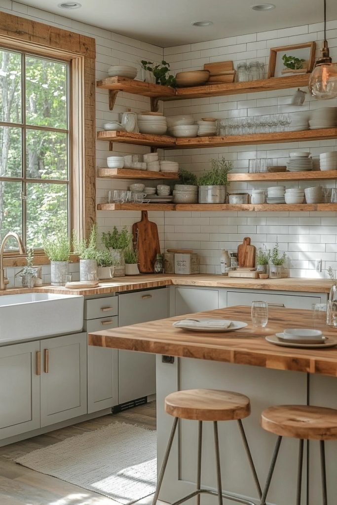 Compact Cabin Kitchen