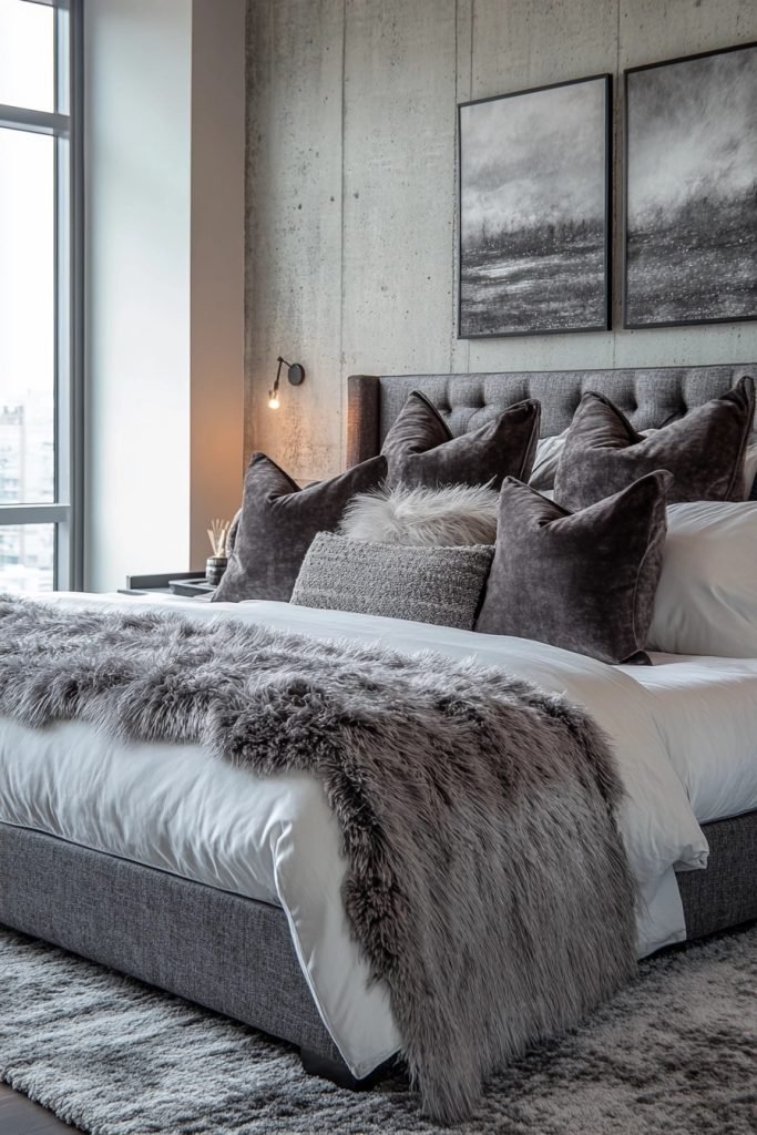 Contemporary Gray Boho Oasis