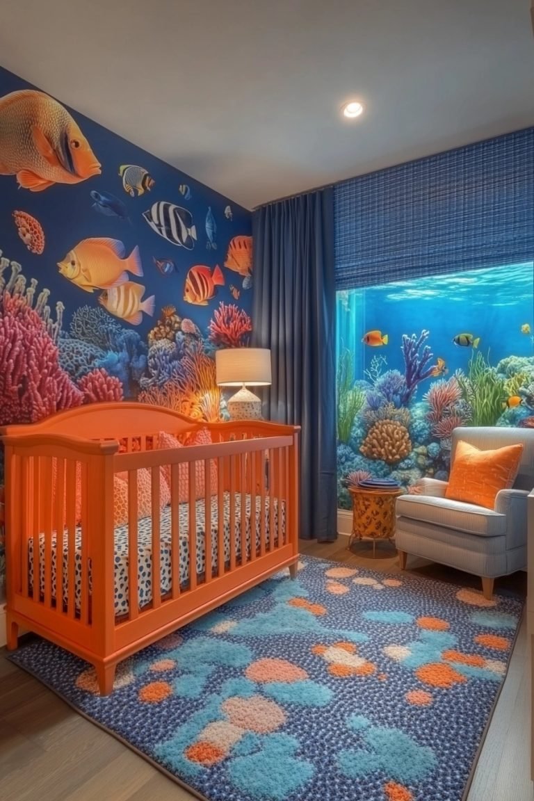 29 Ocean Nursery Ideas To Bring Underwater Magic To Your Baby’s Space ...