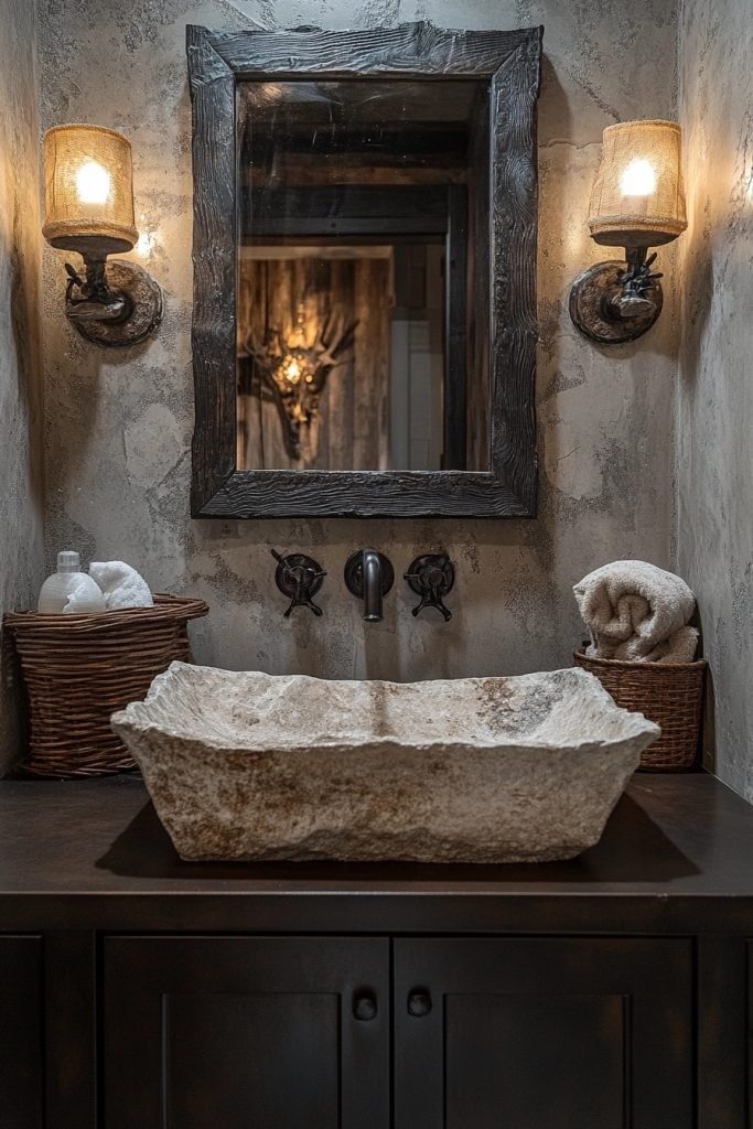 Cracked Beauty Powder Room