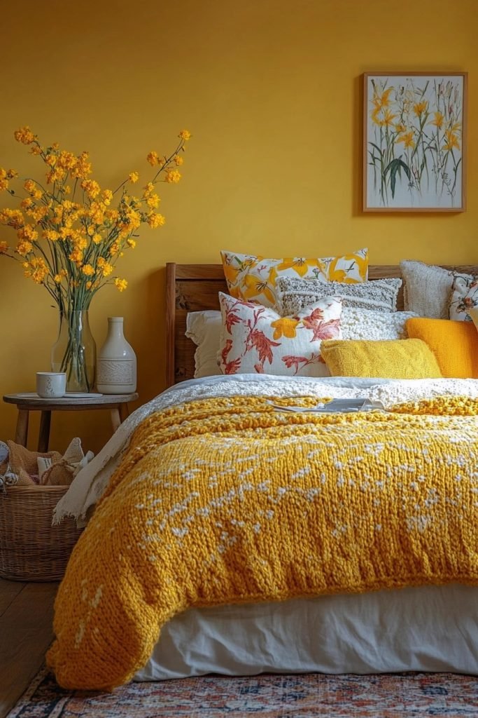 Daffodil Delight Boho Room
