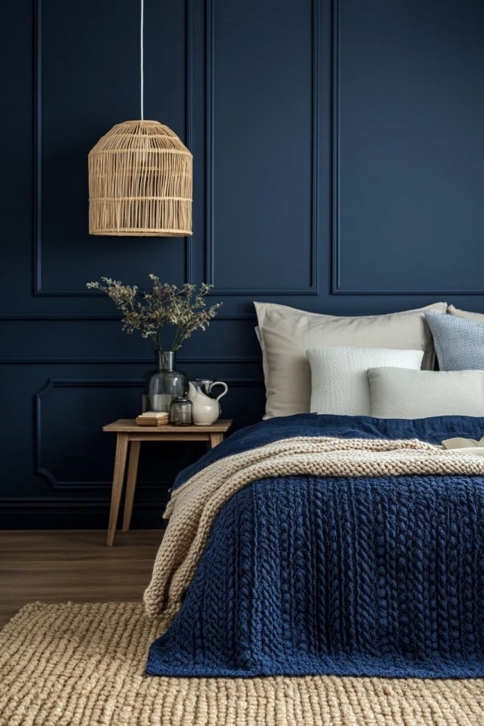 Deep Blue Boho Sanctuary