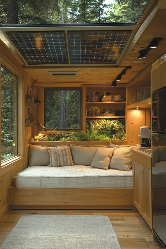 Eco-Friendly Tiny Cabin