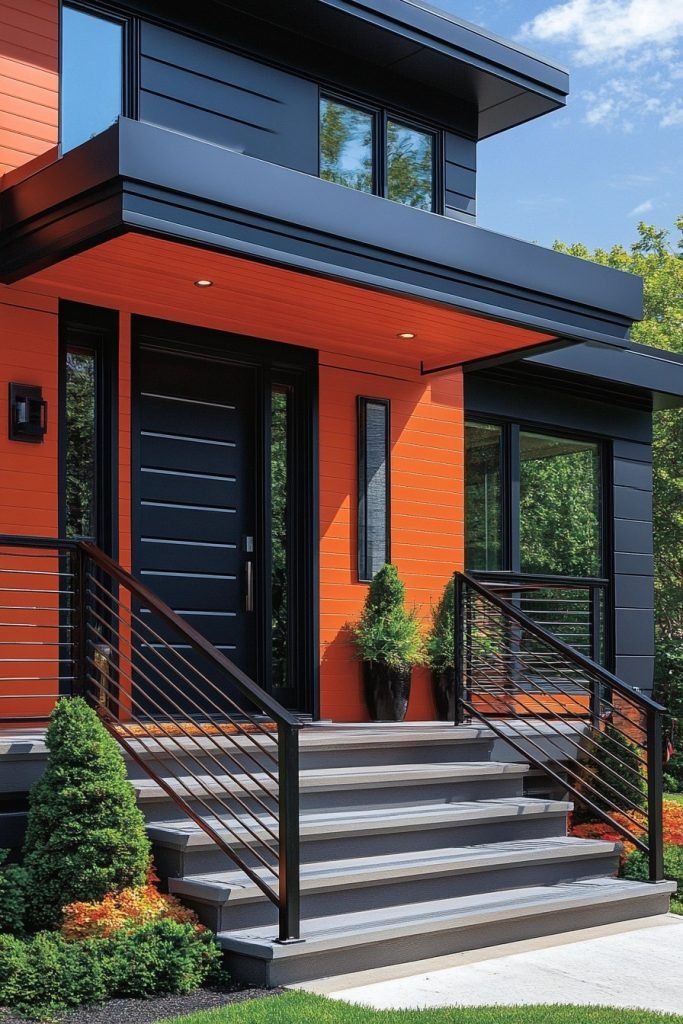 Edgy Urban Front Porches