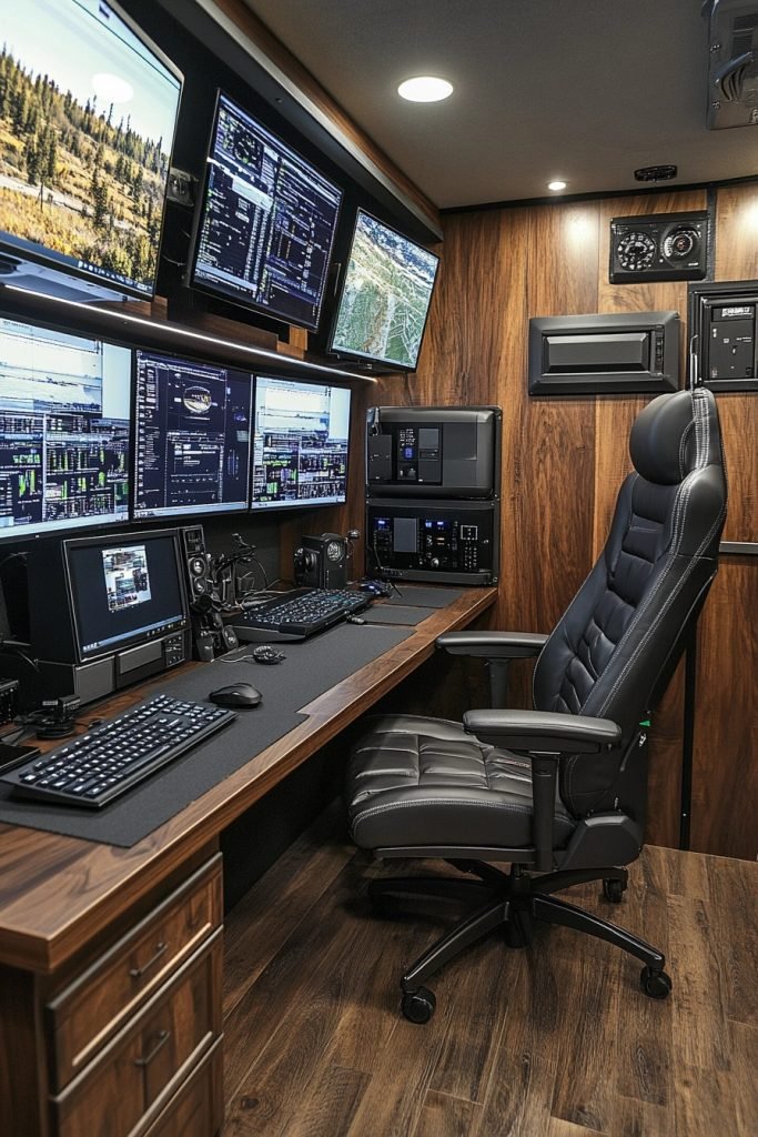 Efficient Compact Command Center