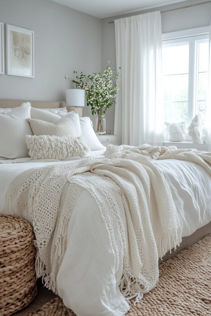 Ethereal Gray Boho Chamber
