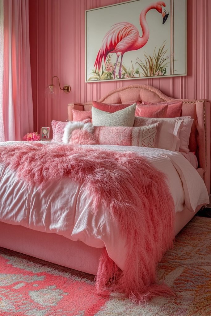 Flamingo Feather Suite