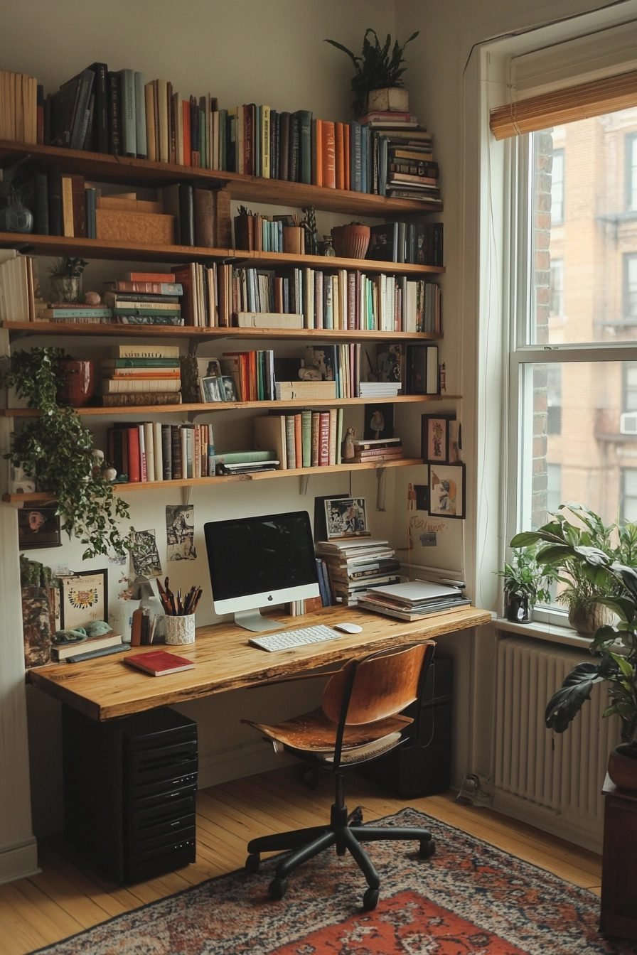 29 Tiny Apartment Home Office Ideas For Ergonomic Small-Space Solutions ...