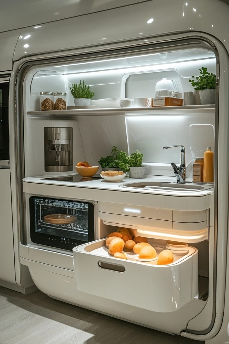 Compact Cooking 29 Small Cabin Interior Kitchen Ideas To Transform Your Compact Cooking ...
