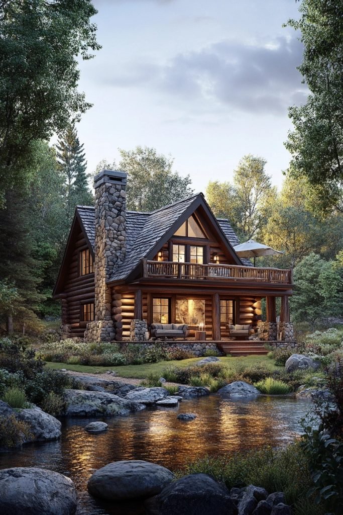 Hunter’s Log Cabin