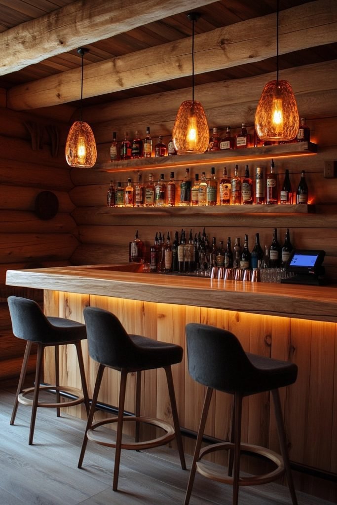 Intimate Bar Setup