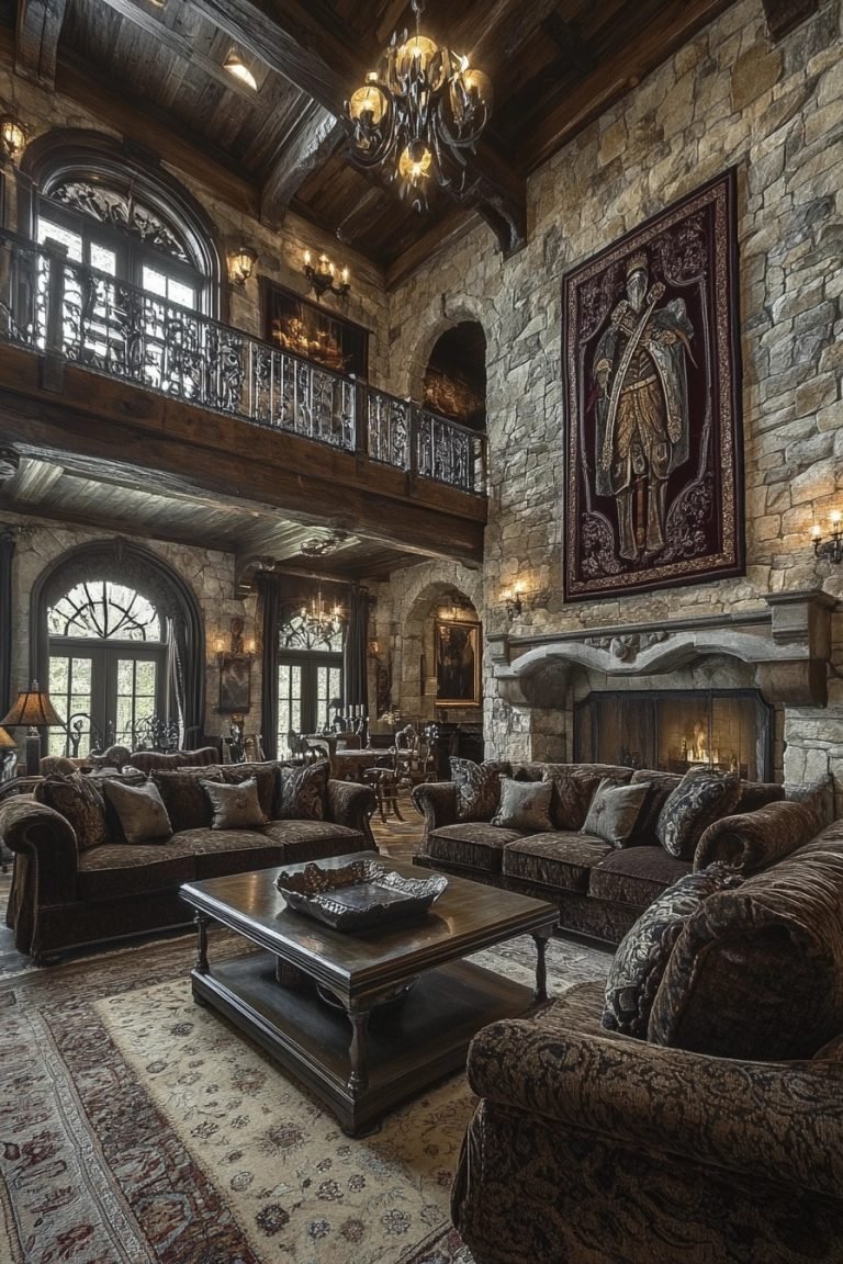 29 Western Gothic Living Room Ideas For A Sophisticated And Edgy Design ...