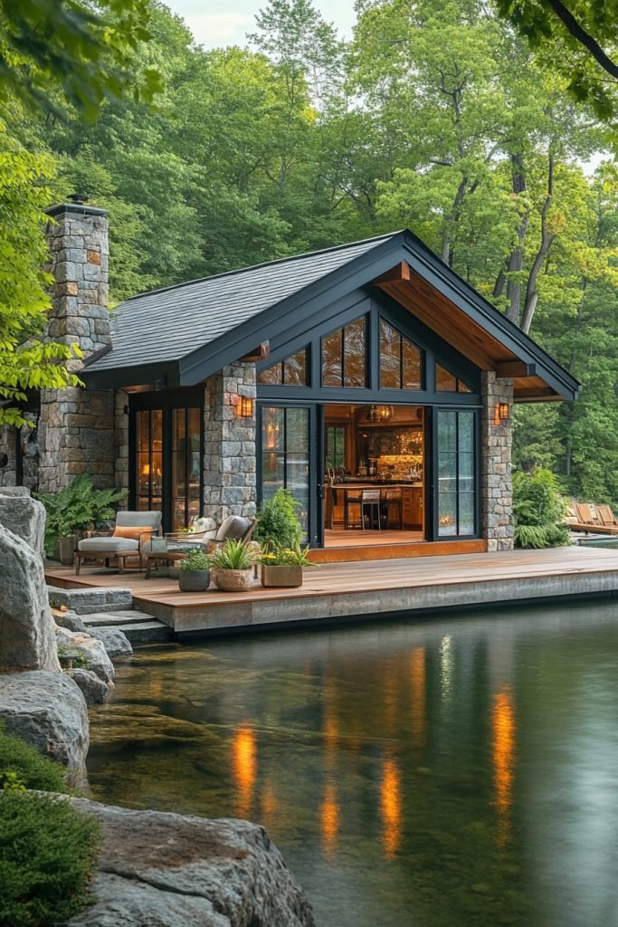 Lakeside Retreat Exterior