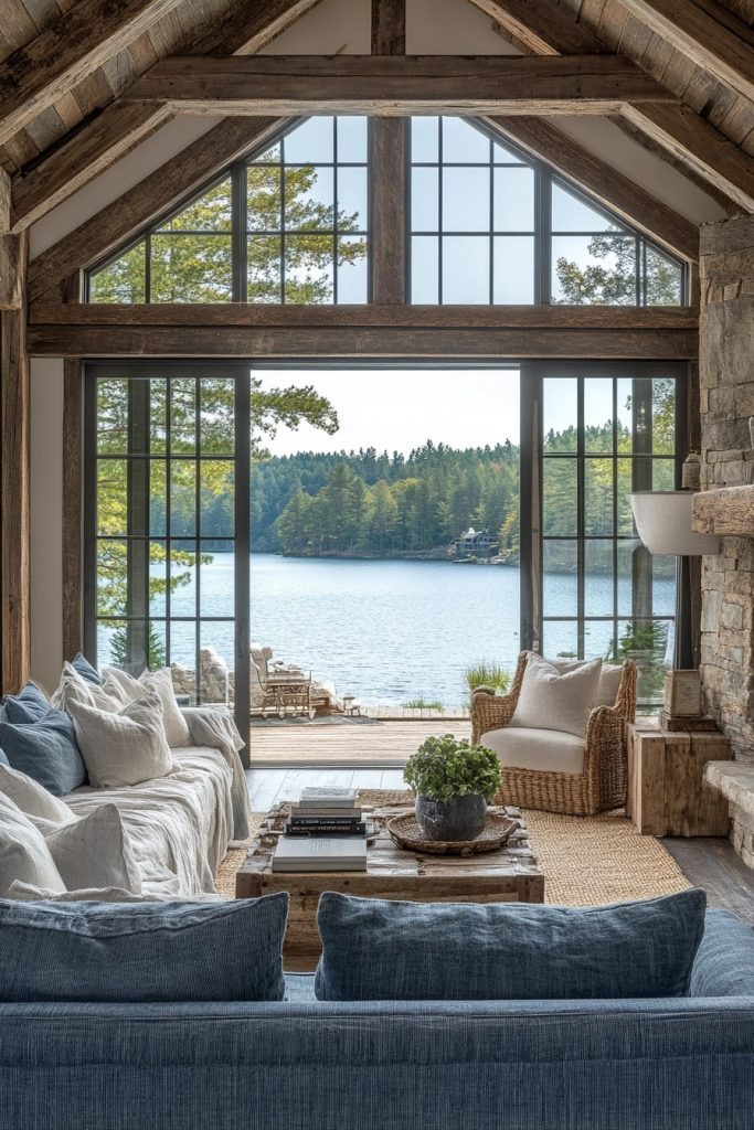 Lakeside Rustic Room