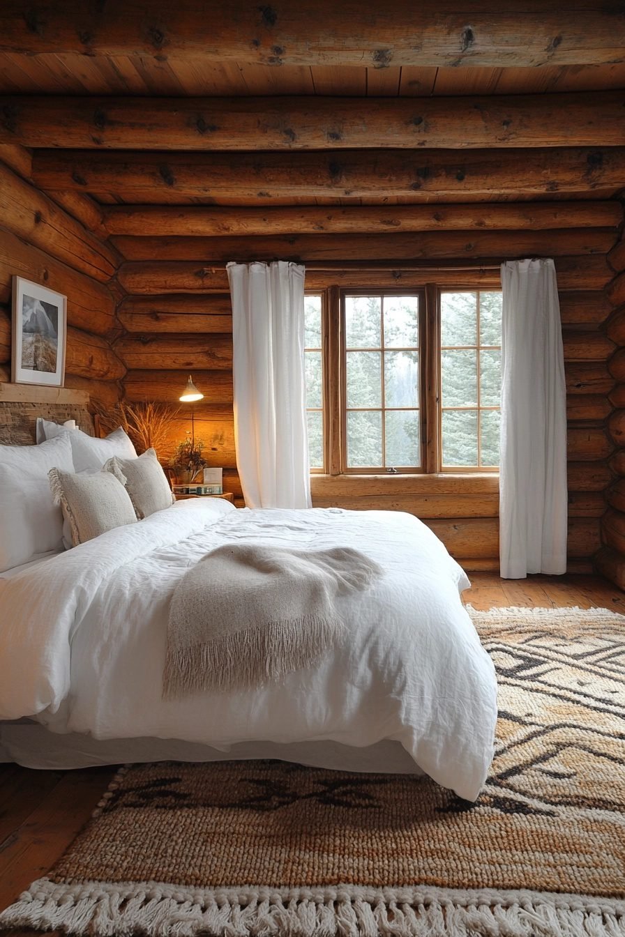 29 Cozy Cabin Bedrooms That Blend Comfort With Rustic Elegance ...