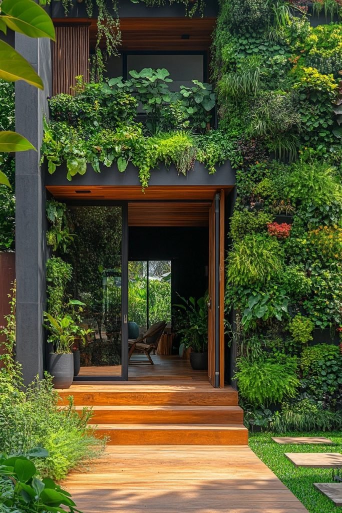 Lush Greenery and Living Walls